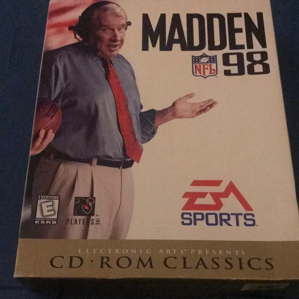 Madden 98 2 Disc CD-ROM Classics by EA Sports